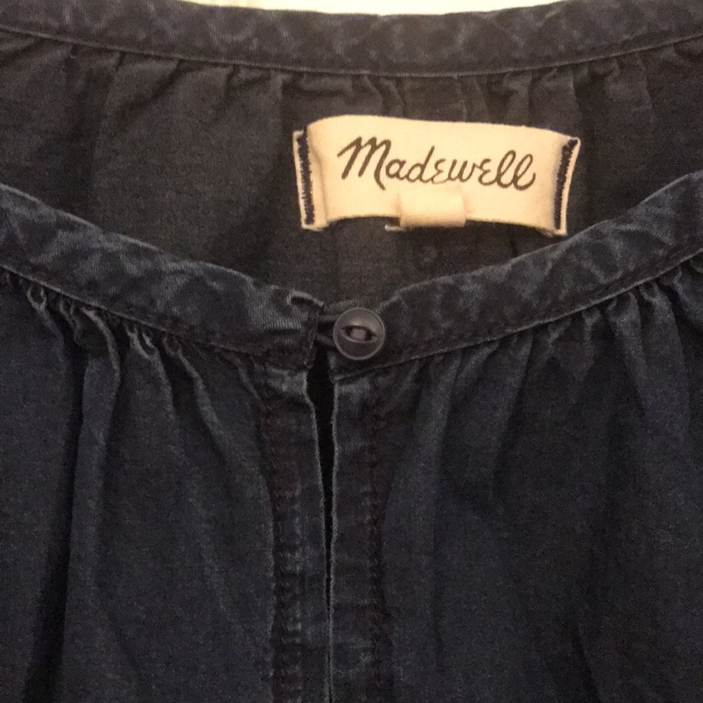 Madewell Ruffle Hem Top - Picture 4 of 9